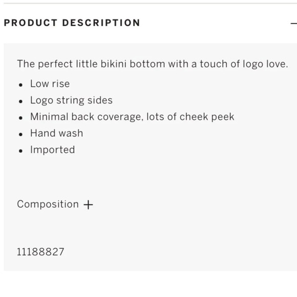 New VICTORIA SECRET Malibu Fabulous Logo Strap Swim Bottoms Black large - Picture 7 of 7